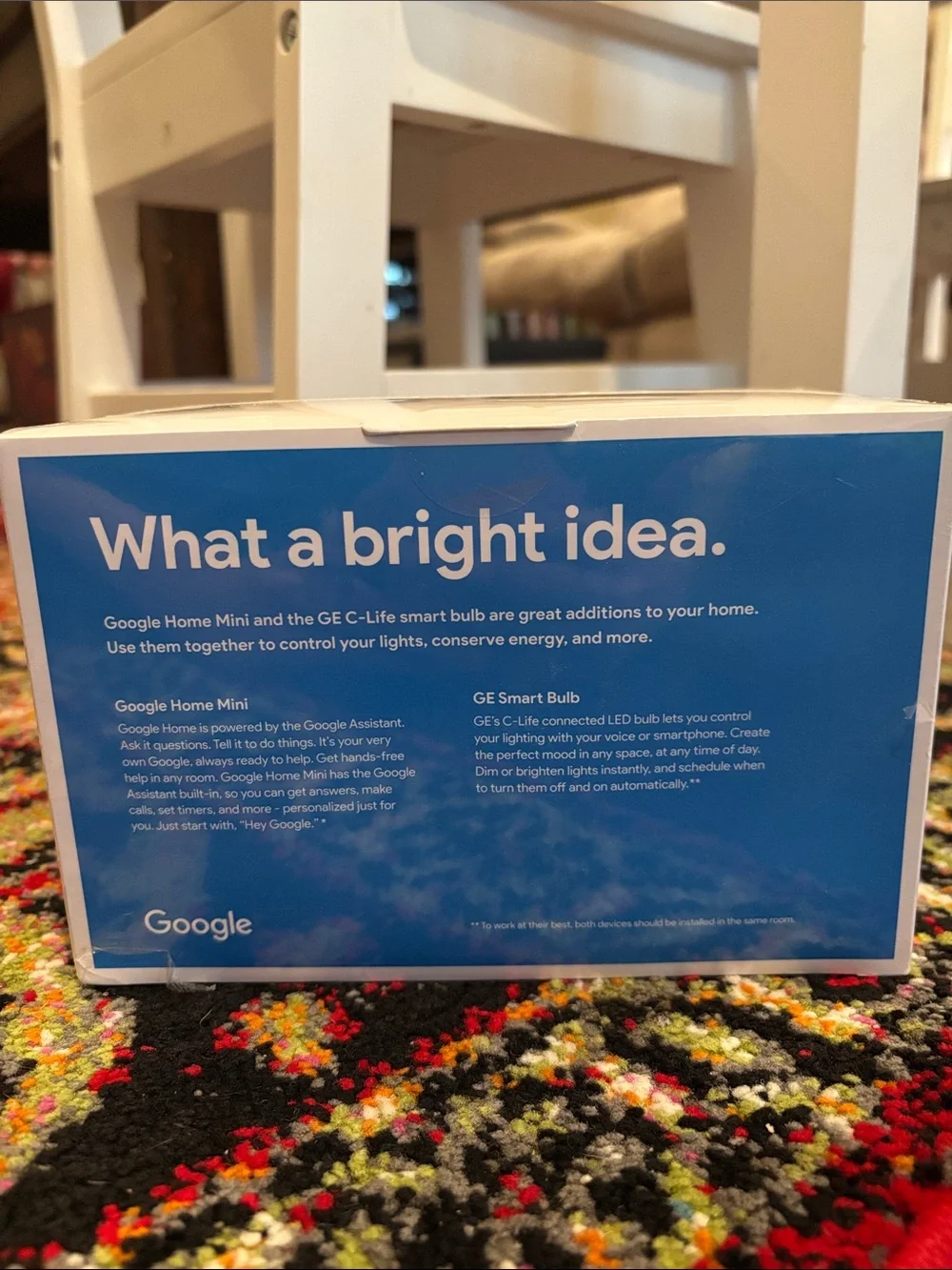 Google Smart Light Starter Kit - Gray and White